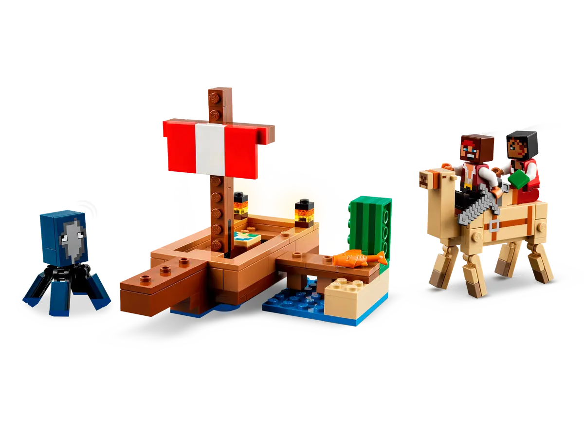 LEGO Minecraft The Pirate Ship Voyage 8+ 166Pcs 21259