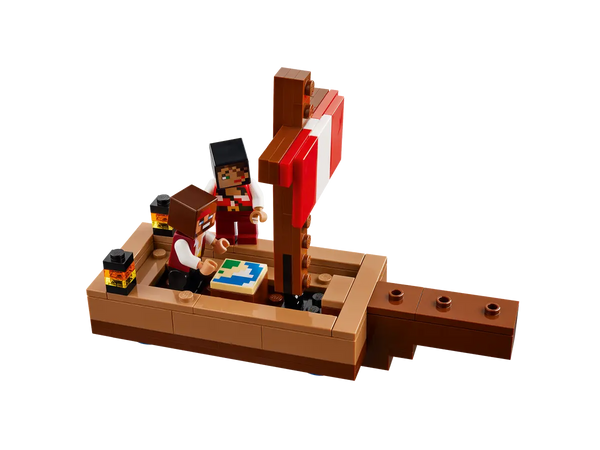 LEGO Minecraft The Pirate Ship Voyage 8+ 166Pcs 21259