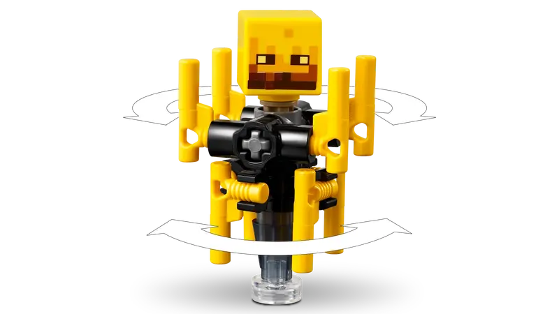 LEGO Minecraft The Nether Lava Battle Gamer Toy for Kids 6+ 21266