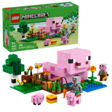 LEGO Minecraft® The Baby Pig House Gamer Building Toy Animal Set for Kids 7+ 238Pcs 21268