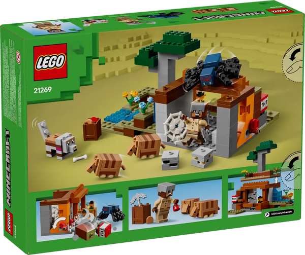 LEGO Minecraft® The Armadillo Mine Expedition Video Game Figure 8+ 247Pcs 21269