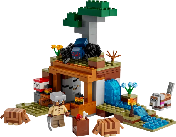 LEGO Minecraft® The Armadillo Mine Expedition Video Game Figure 8+ 247Pcs 21269