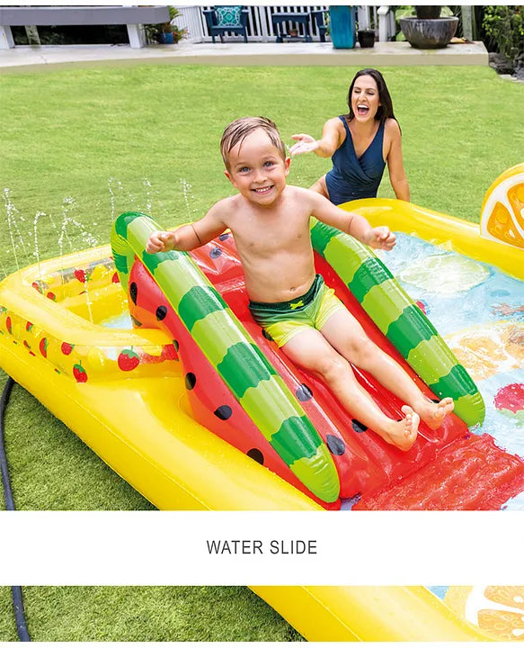 Intex Fun ’N Fruity Inflatable Play Center 244 × 191 × 91 cm – Multicolor