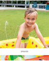 Intex Inflatable Fun'n Fruity Inflatable Tube slide Play Center Activity Tube Mat For kids