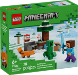 LEGO Minecraft Steve's Taiga Adventure 79 Pieces 8 × 8 × 6 cm Multicolour