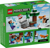 LEGO Minecraft Steve's Taiga Adventure 79 Pieces 8 × 8 × 6 cm Multicolour