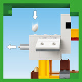 LEGO Minecraft Chicken Farm 233 Pieces 11 × 14 × 12 cm Multicolour