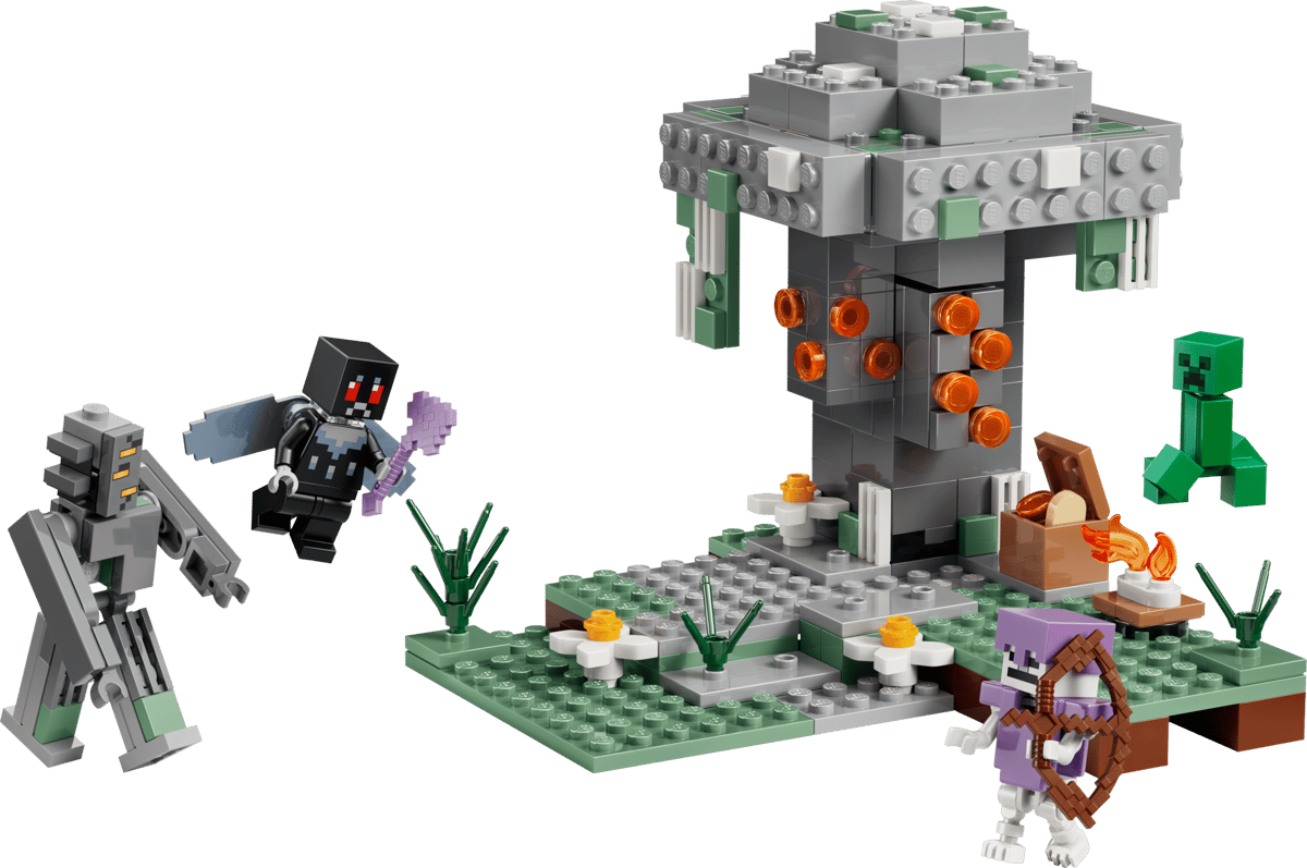 LEGO Minecraft The Pale Garden 243 Pieces 12 × 16 × 15 cm Multicolour