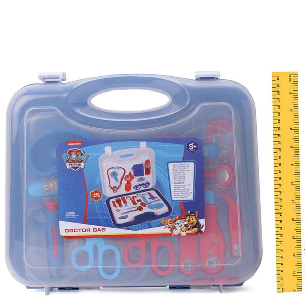 Paw Blue Patrol Theme Doctor Bag- 18 Pieces
