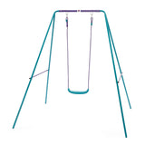 Plum Metal 2-In-1 Swing Set