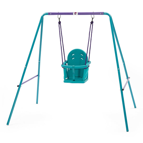 Plum Play Plum 2 in 1 Swing Set - Purple/Teal
