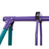 Plum Helios Metal Single Swing And Glider Set
