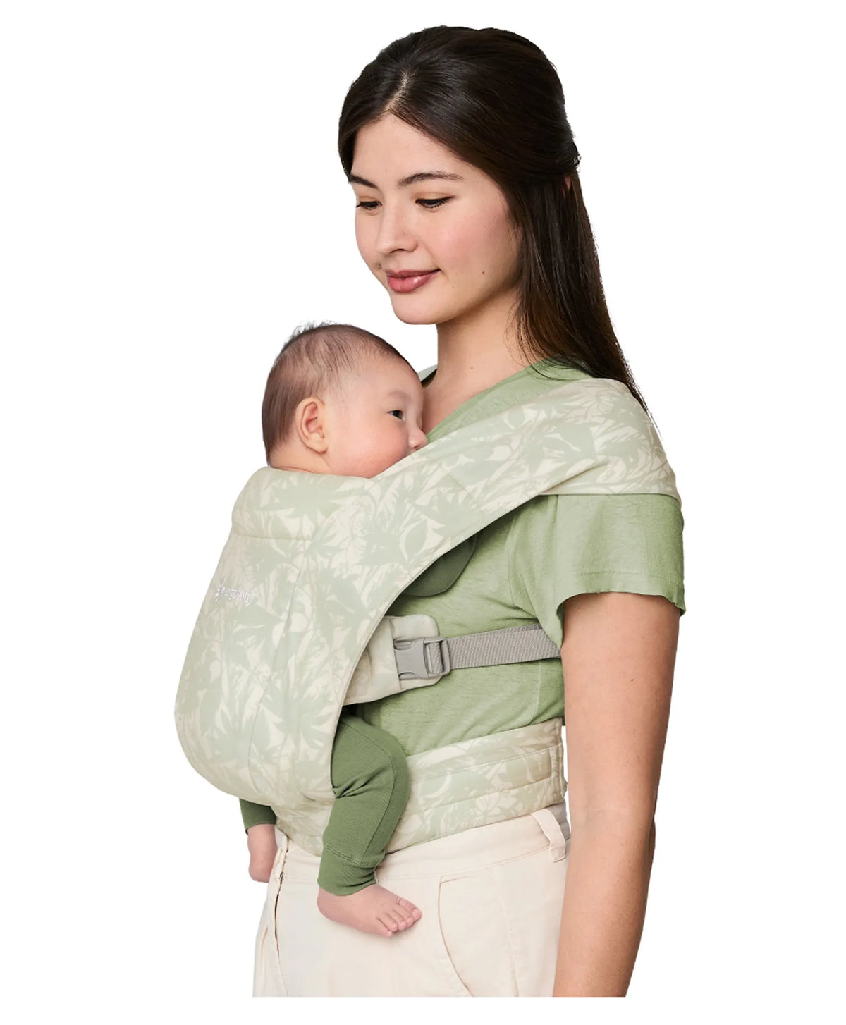 Ergobaby Embrace Soft Air Mesh Baby Carrier 0-12 Months Sage Meadows