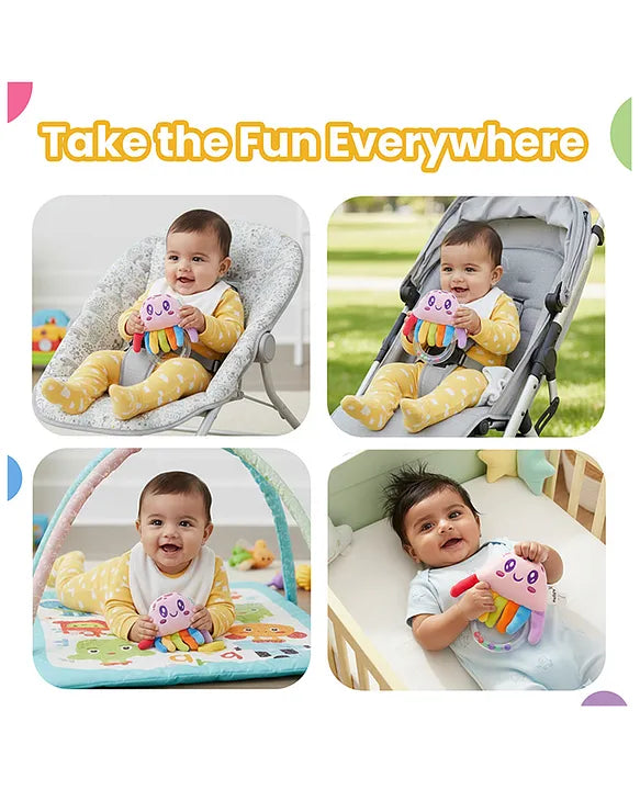 Nuluv Jelly Ring Rattle For Baby