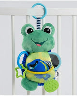 Activity Toad Baby Toy, Crinkle Fish, Mirror, Teethers Stroller Toy for Babies