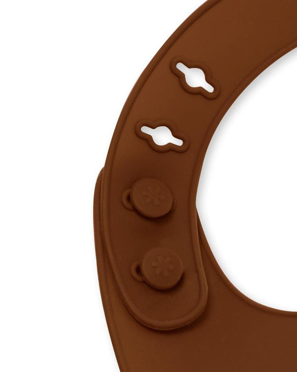 Skip Hop Zoo Fold & Go Silicone Bib Monkey