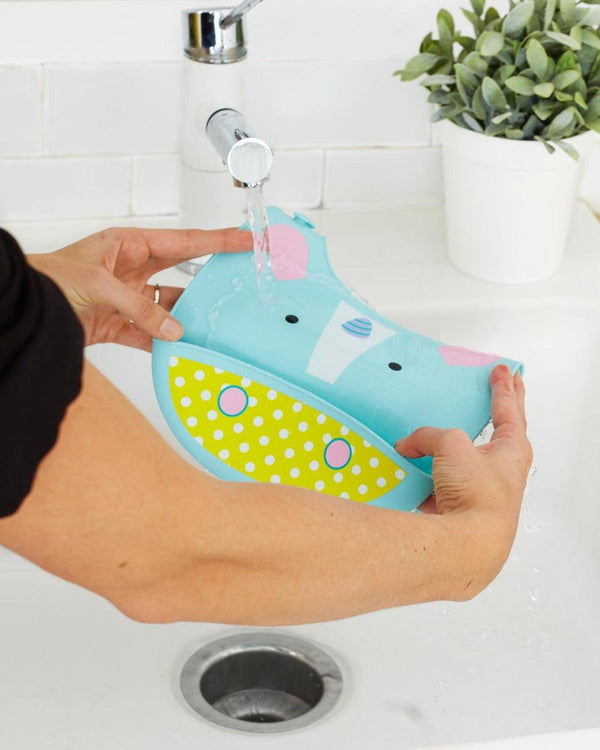 Skip Hop Zoo Fold & Go Silicone Bib Unicorn