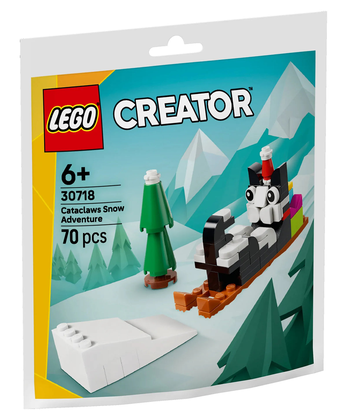 LEGO Creator Cataclaws Snow Adventure 70 Pieces Multicolour