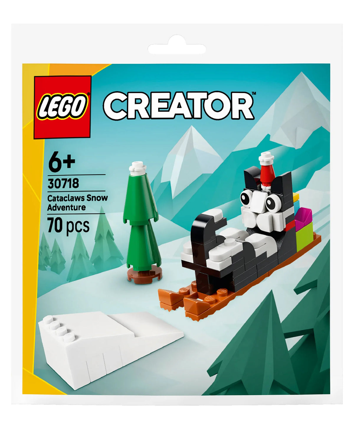 LEGO Creator Cataclaws Snow Adventure 70 Pieces Multicolour