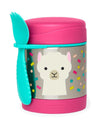 Skip Hop Zoo Insulated Little Kid Food Jar - Llama