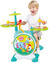 Hola Banging Bopping Drum Set 64.5 x 31.5 x 61.5 cm Multicolor