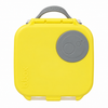 b.box Mini Lunchbox 1 L 21 × 17 × 7.3 cm Lemon Sherbet Yellow & Grey