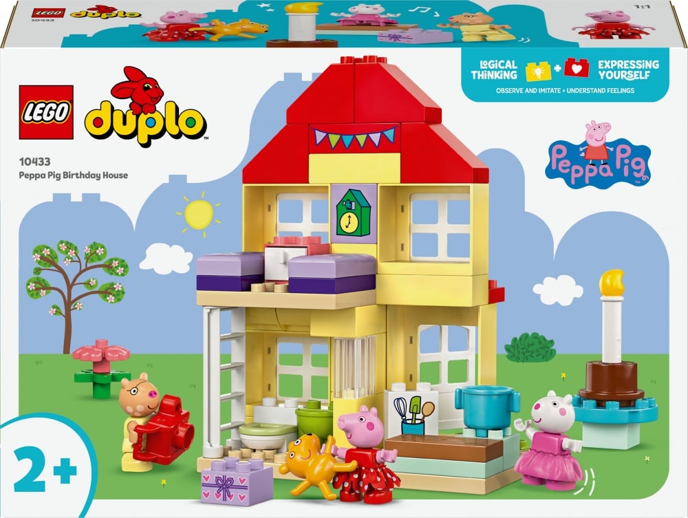 LEGO Duplo Peppa Pig Birthday House 2+ 59Pcs 10433