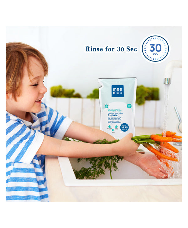 Mee Mee Baby Accessories And Vegetable Liquid Cleanser - 1.2 Liters