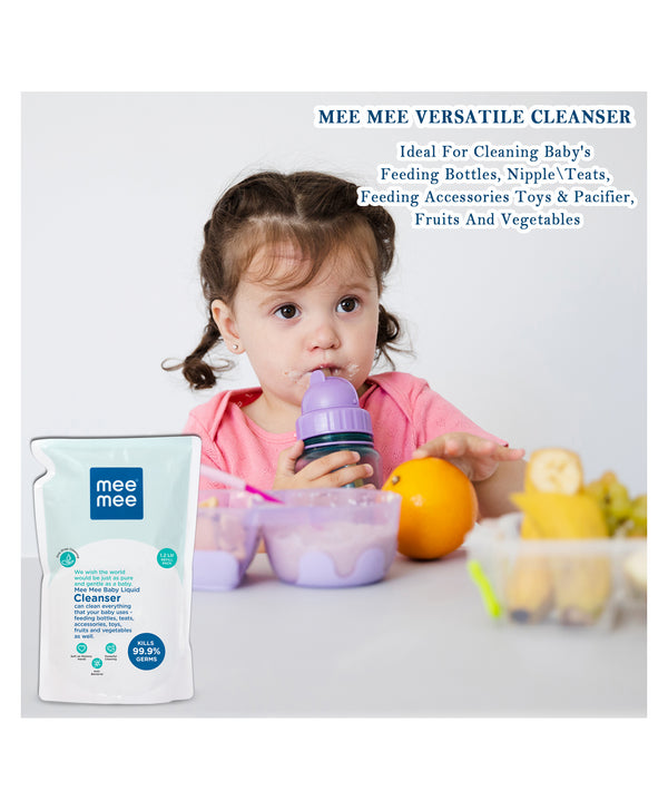 Mee Mee Baby Accessories And Vegetable Liquid Cleanser - 1.2 Liters