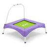 Plumplay Junior Bouncer Bungee Trampoline with Handle - Purple/Green