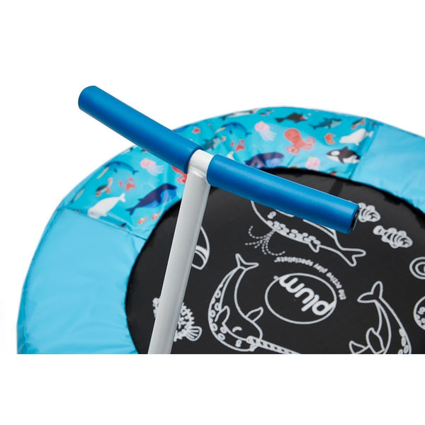Plumplay Print & Sound Junior Bouncer Trampoline and Handle
