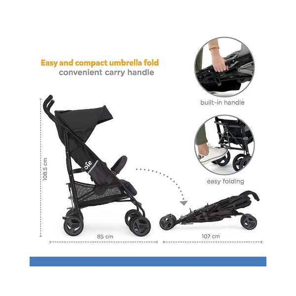 Joie Stroller Nitro Lx - Two Tone Black