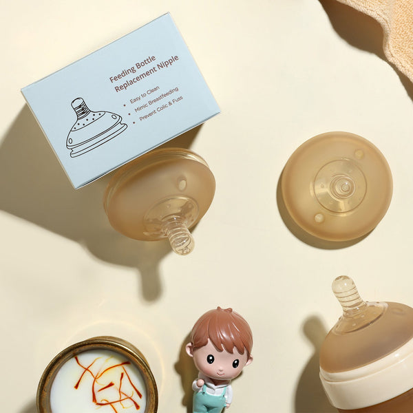 Baby Forest Nipple Laad Pyaar Baby Feeding Bottle Medium Flow