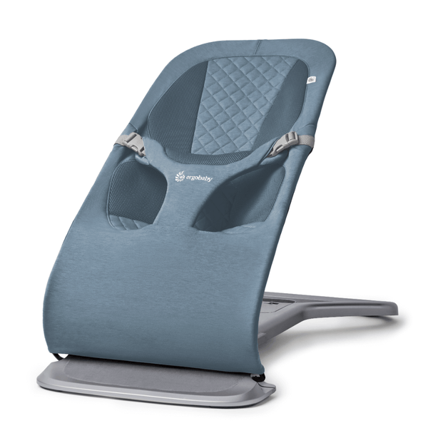 Ergo baby 3-In-1 Evolve Bouncer- Oxford Blue