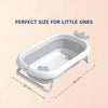 Hopop Deluxe Foldable Baby Bath Tub - Grey