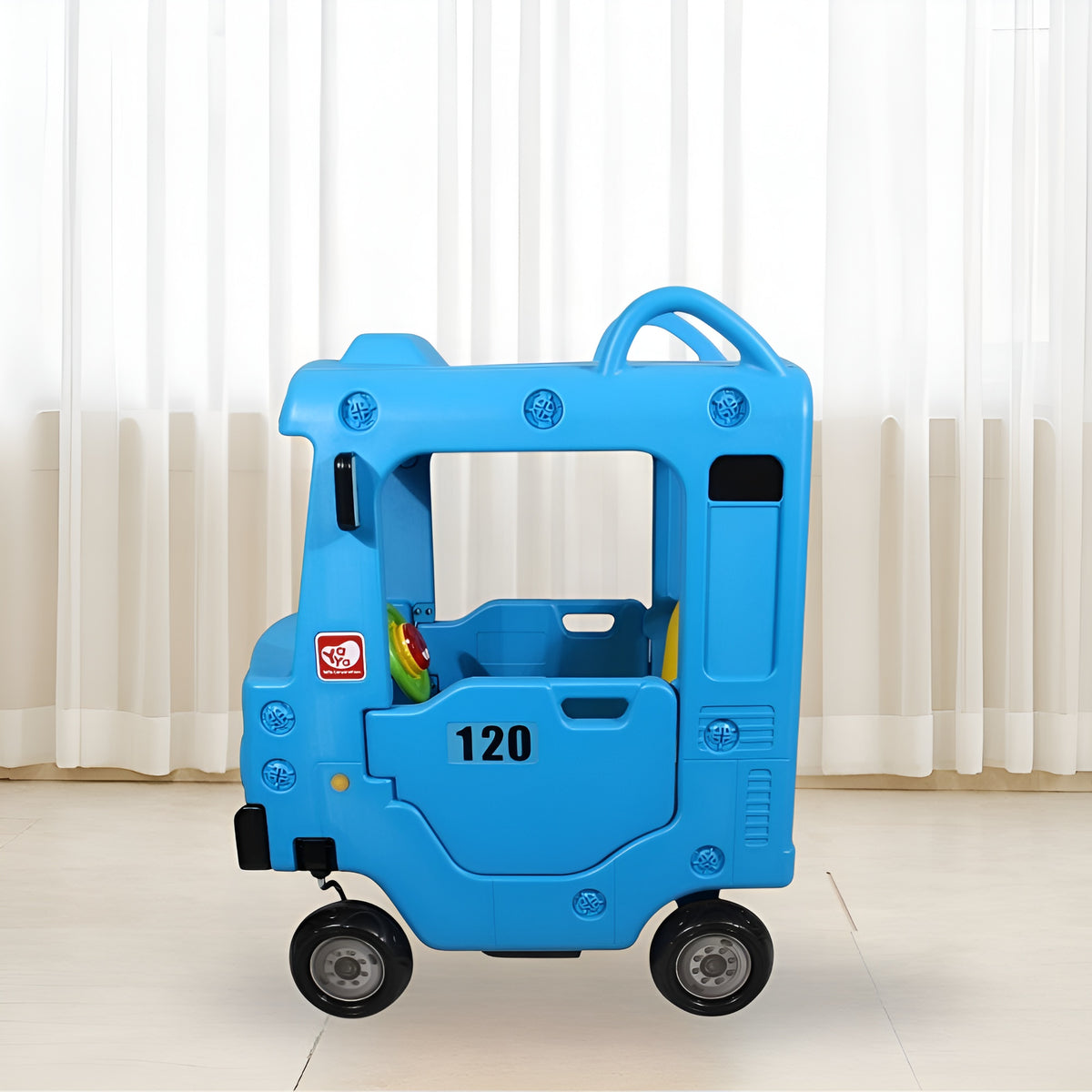 Yaya Blue Bus Roof Car