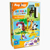 Mapology Animals 3D Models Assemble Game - 13 Animal Cut-Out Sets