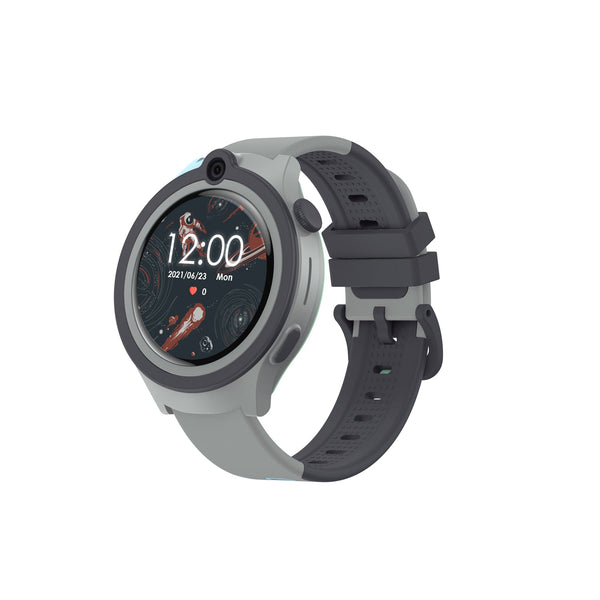 Spiky Cacus 4g Video & Voice Calling Smartwatch with GPS - Black