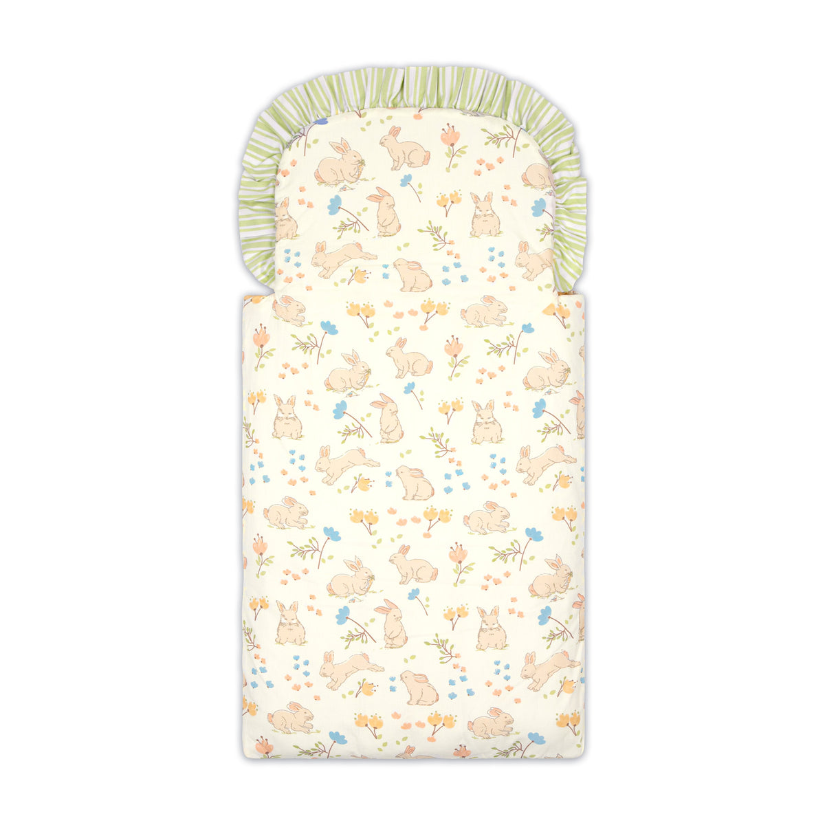 Abracadabra Quilted Baby Nest Bag – Bunny Garden
