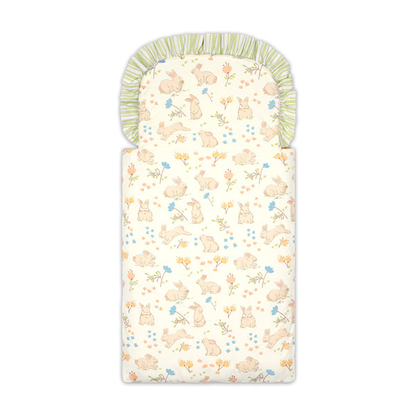 Abracadabra Quilted Nest Bag - Bunny Garden