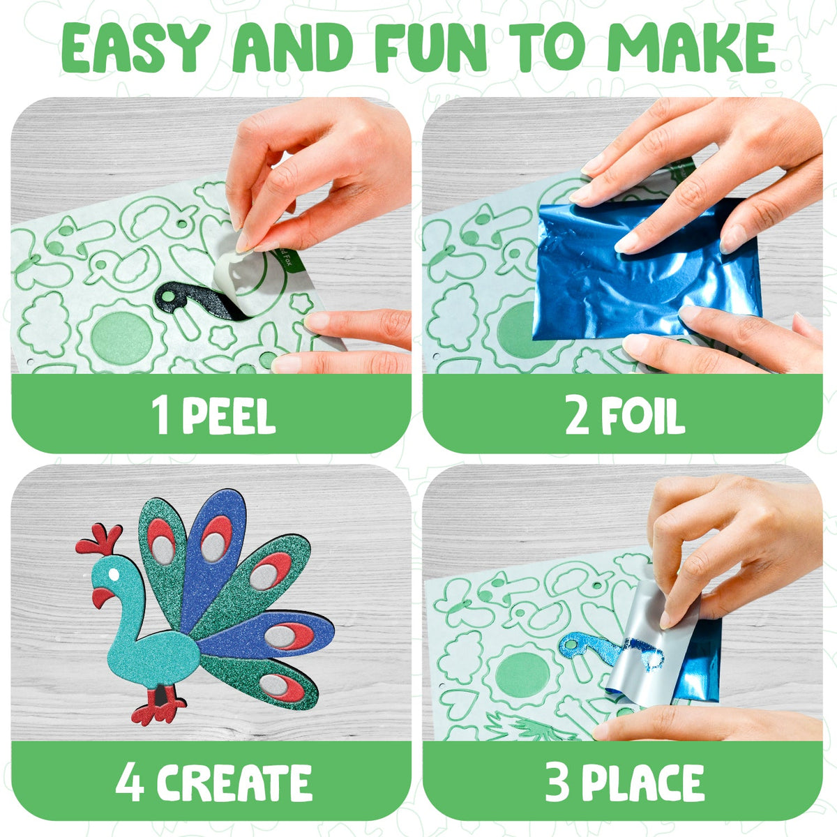 Smartivity Foil Magic - Animal Wisdom Tales 4 - 8Y