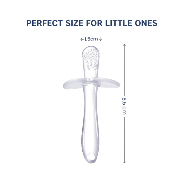 Hopop Silicone Teether - Transparent