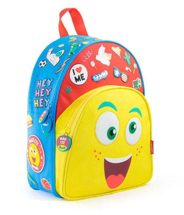 Rabitat Smash Pre -School Bags, 2-6Yrs 12 Inches School Bag - Mad Eye