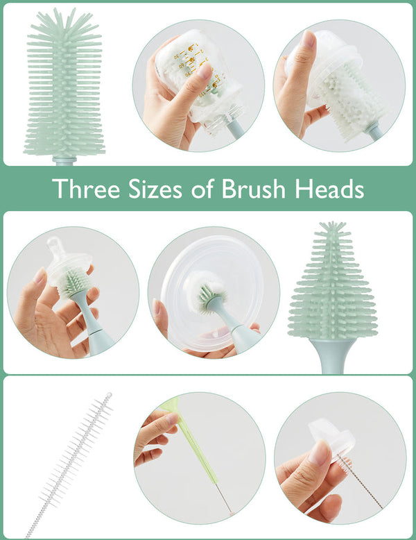 Momcozy Push-Press Design Bottle Brush Kit