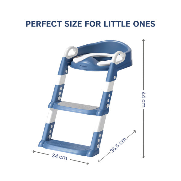 Hopop Toddler Potty Training Seat with Step Ladder - BLUE