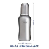 Hopop Baby Steel Feeding Bottle 240ML