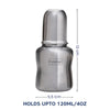 Hopop Baby Steel Feeding Bottle 120ML