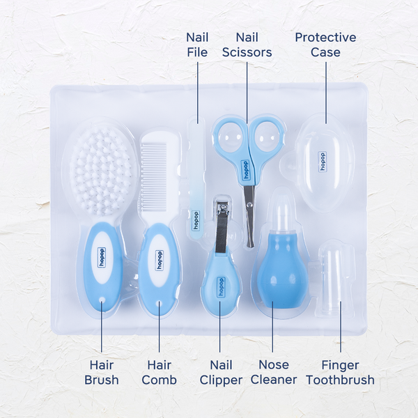 Hopop Grooming Kit for Newborns & Toddlers – Safe & Complete Baby Care Set
