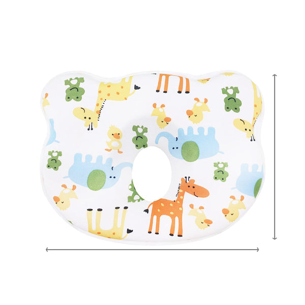 Hopop Memory Foam Baby Head Shaping Pillow - Giraffe