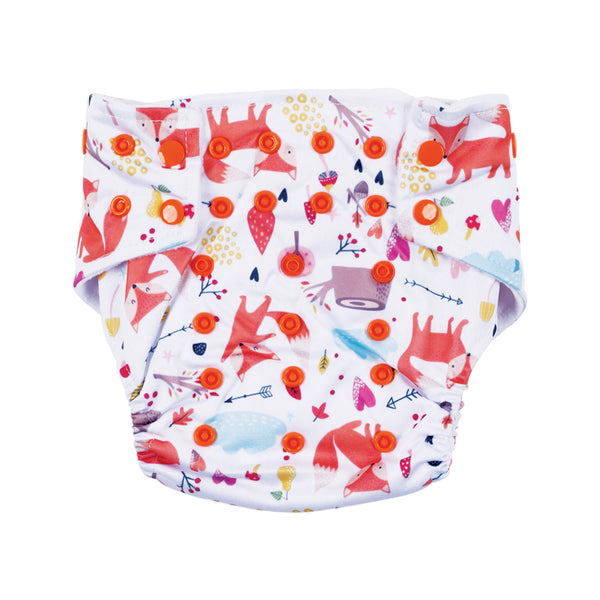 Hopop Washable and Reusable Cloth Diaper for Babies - Assorted Print